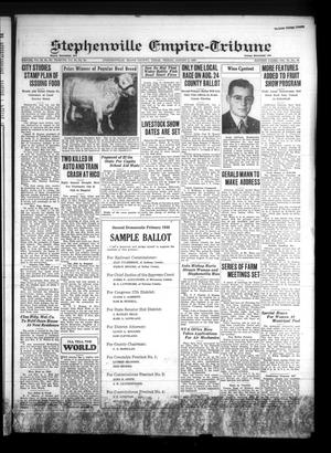 Stephenville Empire-Tribune (Stephenville, Tex.), Vol. 70, No. 32, Ed. 1 Friday, August 9, 1940