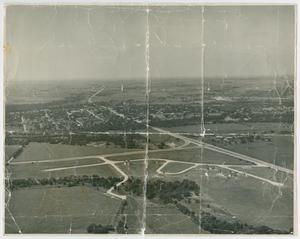 Primary view of object titled '[Aerial Photograph of Round Rock, Texas]'.