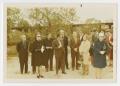 Thumbnail image of item number 1 in: '[Group Standing at Round Rock Marker Ceremony]'.