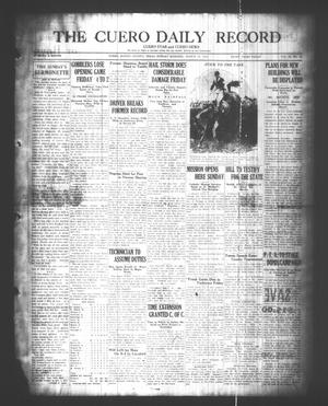 Primary view of object titled 'The Cuero Daily Record (Cuero, Tex.), Vol. 68, No. 72, Ed. 1 Sunday, March 25, 1928'.