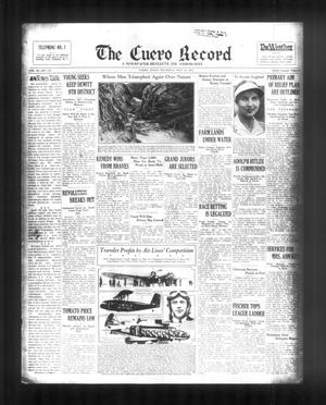 The Cuero Record (Cuero, Tex.), Vol. 39, No. 118, Ed. 1 Thursday, May 18, 1933