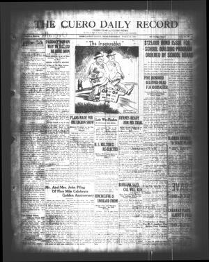The Cuero Daily Record (Cuero, Tex.), Vol. 68, No. 63, Ed. 1 Wednesday, March 14, 1928