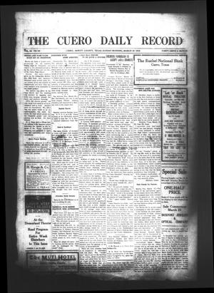 The Cuero Daily Record (Cuero, Tex.), Vol. 44, No. 65, Ed. 1 Sunday, March 19, 1916