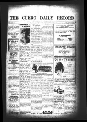 Primary view of object titled 'The Cuero Daily Record (Cuero, Tex.), Vol. 50, No. 14, Ed. 1 Friday, January 17, 1919'.