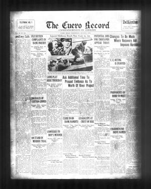 The Cuero Record (Cuero, Tex.), Vol. 39, No. 183, Ed. 1 Wednesday, August 2, 1933