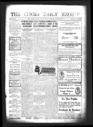 The Cuero Daily Record (Cuero, Tex.), Vol. 50, No. 24, Ed. 1 Wednesday, January 29, 1919