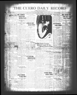 The Cuero Daily Record (Cuero, Tex.), Vol. 68, No. 11, Ed. 1 Friday, January 13, 1928