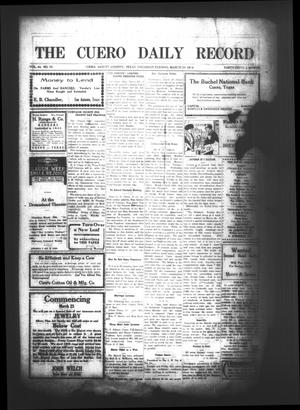 The Cuero Daily Record (Cuero, Tex.), Vol. 44, No. 75, Ed. 1 Thursday, March 30, 1916