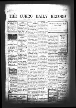 The Cuero Daily Record (Cuero, Tex.), Vol. 44, No. 64, Ed. 1 Friday, March 17, 1916