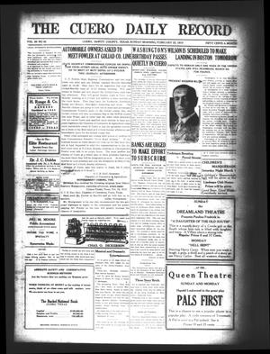 The Cuero Daily Record (Cuero, Tex.), Vol. 50, No. 45, Ed. 1 Sunday, February 23, 1919