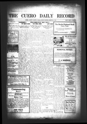 The Cuero Daily Record (Cuero, Tex.), Vol. 44, No. 76, Ed. 1 Friday, March 31, 1916