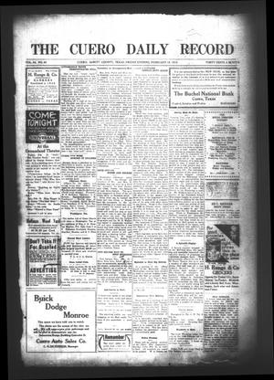 The Cuero Daily Record (Cuero, Tex.), Vol. 44, No. 40, Ed. 1 Friday, February 18, 1916