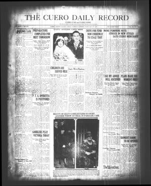 The Cuero Daily Record (Cuero, Tex.), Vol. 68, No. 44, Ed. 1 Tuesday, February 21, 1928