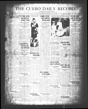 The Cuero Daily Record (Cuero, Tex.), Vol. 68, No. 14, Ed. 1 Tuesday, January 17, 1928