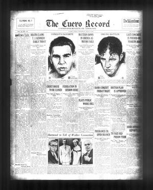 The Cuero Record (Cuero, Tex.), Vol. 39, No. 136, Ed. 1 Thursday, June 8, 1933