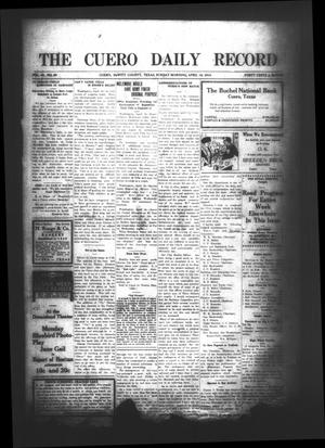 The Cuero Daily Record (Cuero, Tex.), Vol. 44, No. 89, Ed. 1 Sunday, April 16, 1916