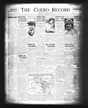 The Cuero Record (Cuero, Tex.), Vol. 70, No. 174, Ed. 1 Wednesday, July 24, 1929