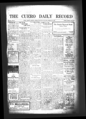 The Cuero Daily Record (Cuero, Tex.), Vol. 44, No. 62, Ed. 1 Wednesday, March 15, 1916