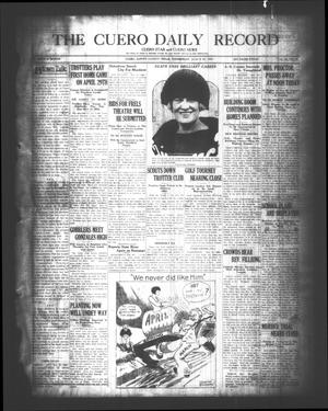 The Cuero Daily Record (Cuero, Tex.), Vol. 68, No. 75, Ed. 1 Wednesday, March 28, 1928