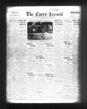 The Cuero Record (Cuero, Tex.), Vol. 39, No. 115, Ed. 1 Monday, May 15, 1933