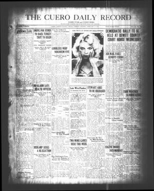 The Cuero Daily Record (Cuero, Tex.), Vol. 68, No. 32, Ed. 1 Tuesday, February 7, 1928