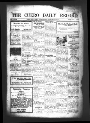 The Cuero Daily Record (Cuero, Tex.), Vol. 44, No. 69, Ed. 1 Thursday, March 23, 1916