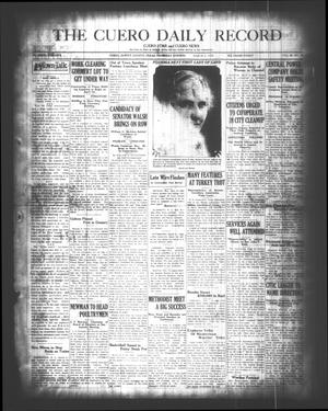 The Cuero Daily Record (Cuero, Tex.), Vol. 68, No. 58, Ed. 1 Thursday, March 8, 1928