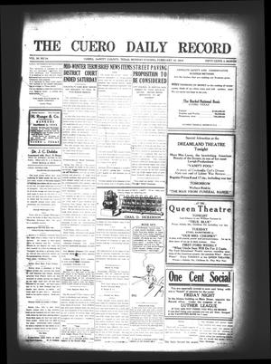 The Cuero Daily Record (Cuero, Tex.), Vol. 50, No. 34, Ed. 1 Monday, February 10, 1919