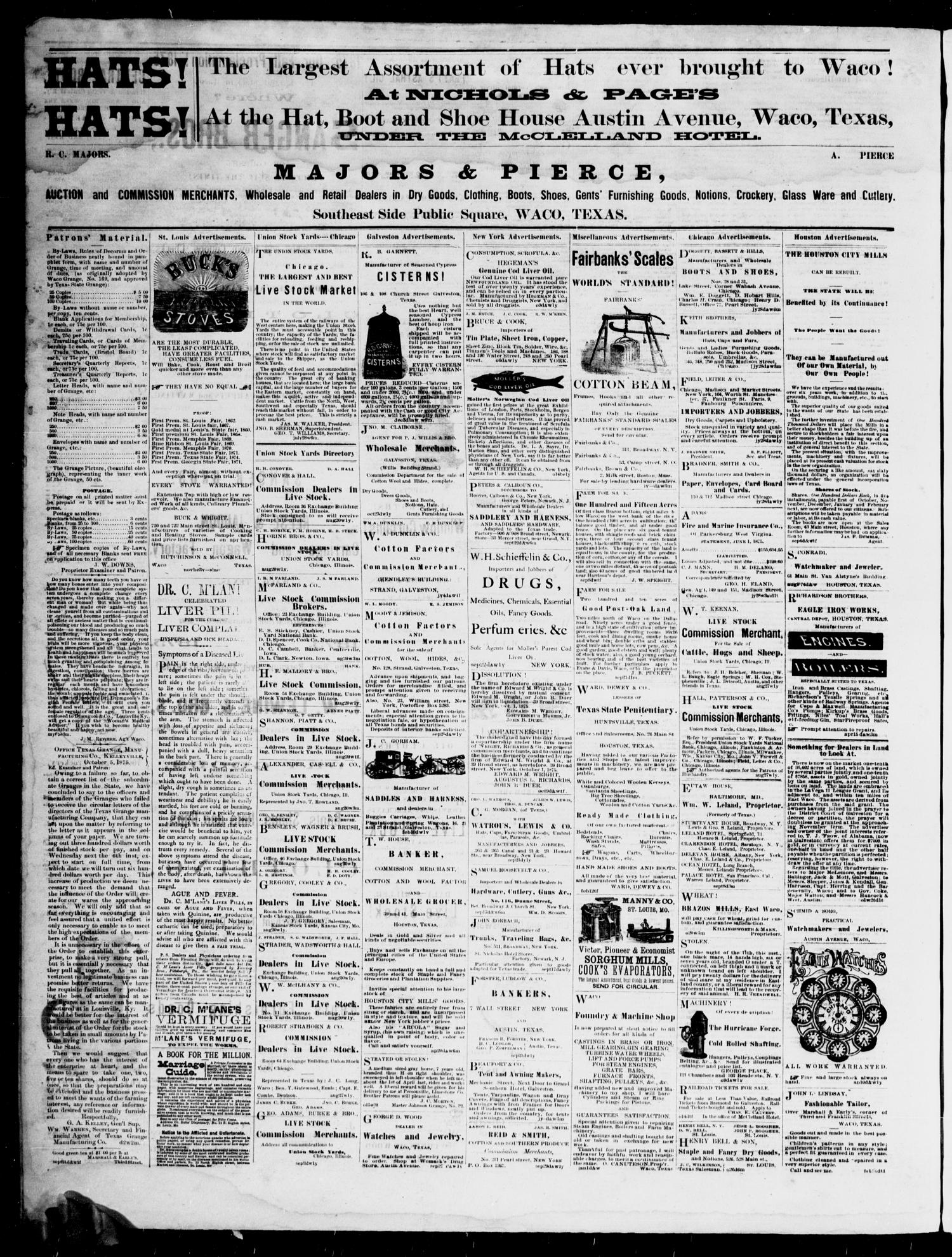 The Waco Daily Examiner. (Waco, Tex.), Vol. 3, No. 255, Ed. 1, Thursday, November 4, 1875
                                                
                                                    [Sequence #]: 4 of 4
                                                