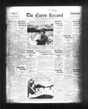 The Cuero Record (Cuero, Tex.), Vol. 39, No. 182, Ed. 1 Tuesday, August 1, 1933