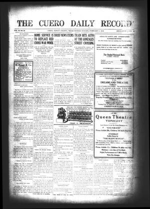 The Cuero Daily Record (Cuero, Tex.), Vol. 50, No. 28, Ed. 1 Monday, February 3, 1919
