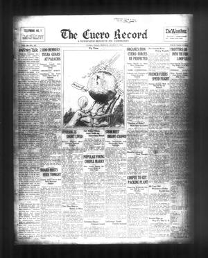 The Cuero Record (Cuero, Tex.), Vol. 39, No. 187, Ed. 1 Monday, August 7, 1933