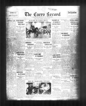 The Cuero Record (Cuero, Tex.), Vol. 39, No. 193, Ed. 1 Monday, August 14, 1933