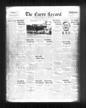 The Cuero Record (Cuero, Tex.), Vol. 39, No. 111, Ed. 1 Wednesday, May 10, 1933