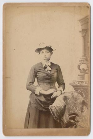 Primary view of object titled '[Unknown African American Woman in Hat]'.