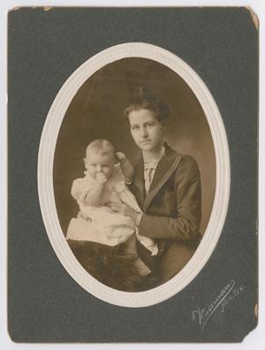 Primary view of object titled '[Woman with Baby]'.