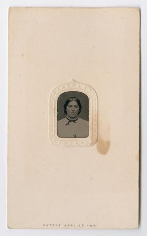 Primary view of object titled '[Portrait of Unidentified Woman]'.