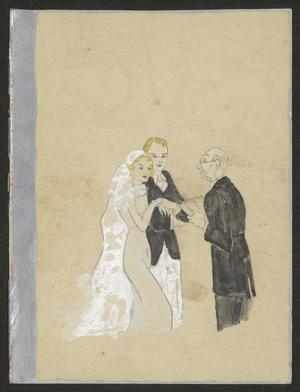 Primary view of object titled '[Perry Wedding Album]'.