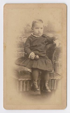 Primary view of object titled '[Portrait of Child]'.