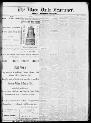 The Waco Daily Examiner. (Waco, Tex.), Vol. 13, No. 262, Ed. 1, Sunday, January 8, 1882