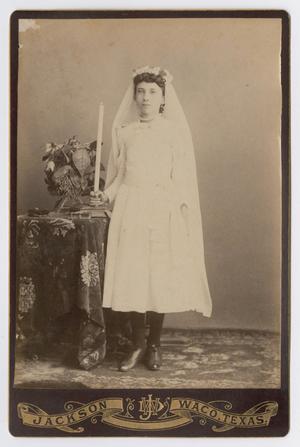 [Young Woman in White]