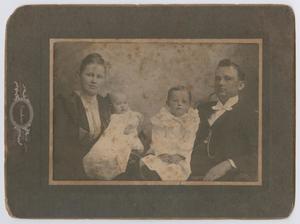 Primary view of object titled '[Portrait of an Unidentified Family]'.