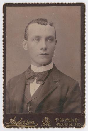 Primary view of object titled '[Unknown Young Man]'.