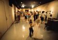 Photograph: [Children Dancing in Gallery]