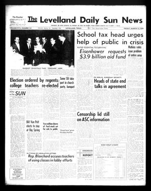 The Levelland Daily Sun News (Levelland, Tex.), Vol. 17, No. 131, Ed. 1 Friday, March 13, 1959