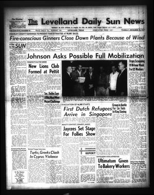 The Levelland Daily Sun News (Levelland, Tex.), Vol. 17, No. 70, Ed. 1 Tuesday, December 10, 1957