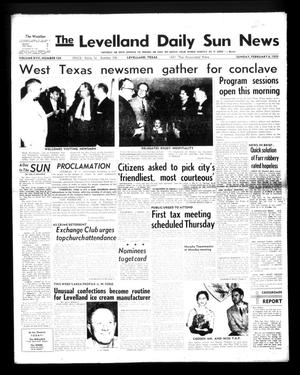 The Levelland Daily Sun News (Levelland, Tex.), Vol. 17, No. 104, Ed. 1 Sunday, February 8, 1959