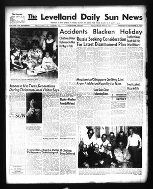 The Levelland Daily Sun News (Levelland, Tex.), Vol. 17, No. 81, Ed. 1 Thursday, December 26, 1957