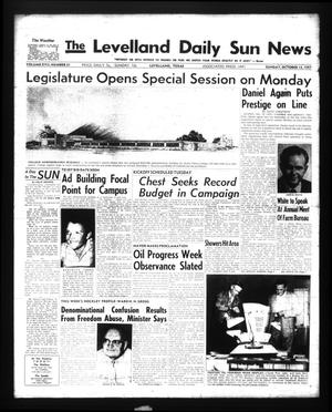 The Levelland Daily Sun News (Levelland, Tex.), Vol. 17, No. 31, Ed. 1 Sunday, October 13, 1957