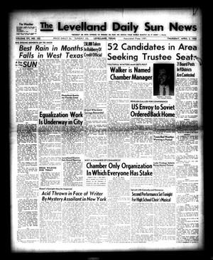 The Levelland Daily Sun News (Levelland, Tex.), Vol. 15, No. 102, Ed. 1 Thursday, April 5, 1956